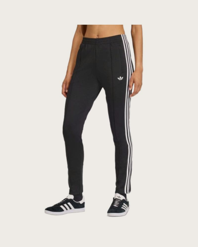 Dámske tepláky ADIDAS ORIGINALS SST TP BLACK WHITE