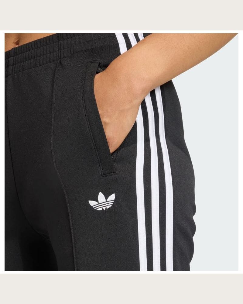 Dámske tepláky ADIDAS ORIGINALS SST TP BLACK WHITE – fotka 4