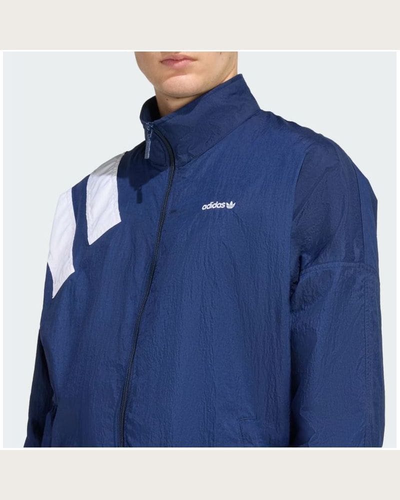 Pánska mikina so zipsom ADIDAS ORIGINALS ARCH TT-NINDIG WHITE – fotka 5