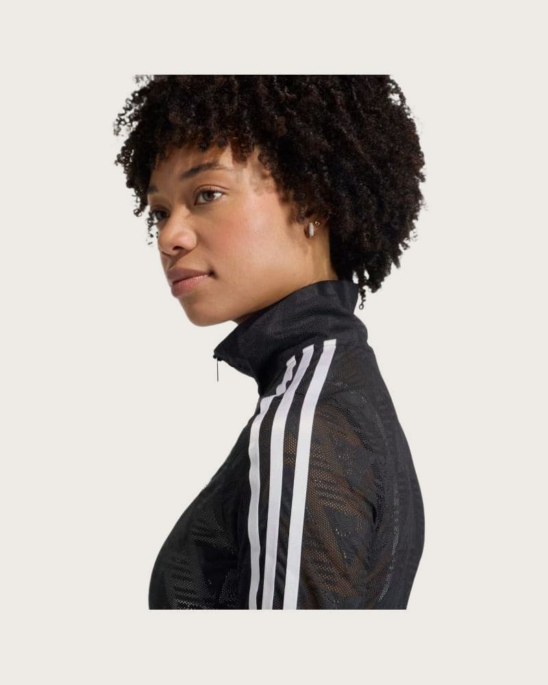 Dámska mikina so zipsom ADIDAS ORIGINALS FIREBIRD LACETT BLACK – fotka 4
