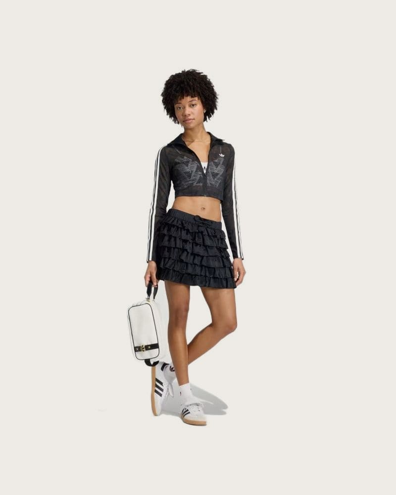 Dámska mikina so zipsom ADIDAS ORIGINALS FIREBIRD LACETT BLACK – fotka 6
