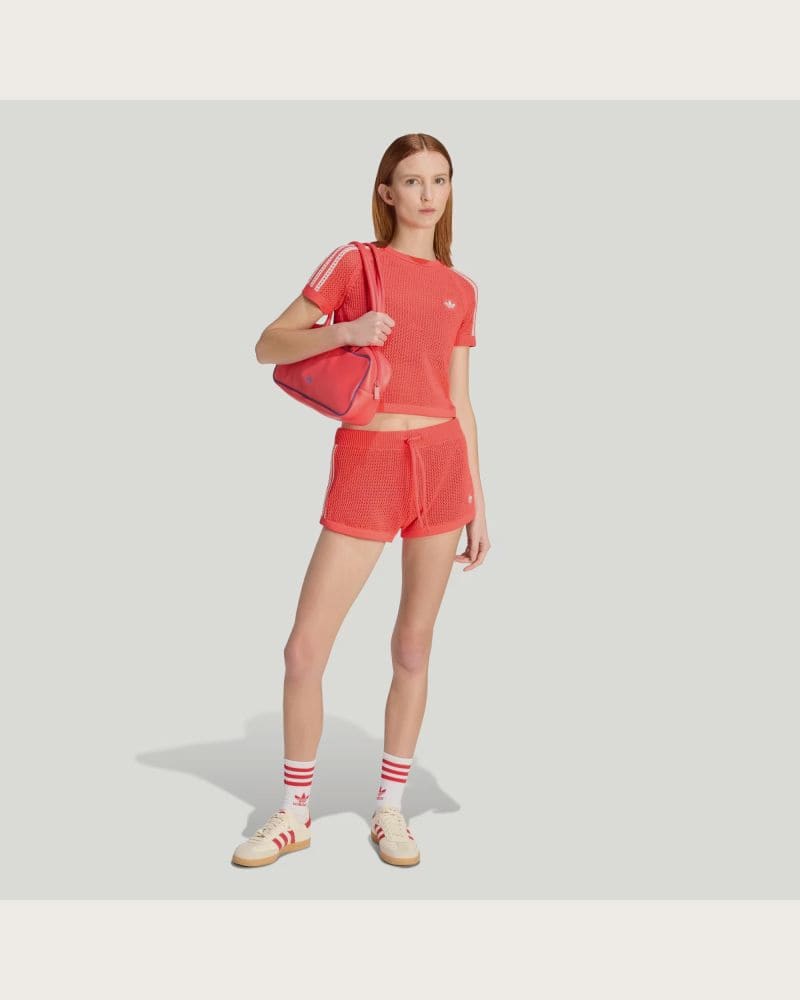 Dámske kraťasy ADIDAS ORIGINALS CROCHET SHORTS SELURE – fotka 4