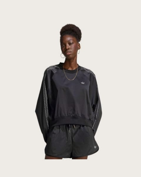 Dámska mikina ADIDAS ORIGINALS PEARL CREW BLACK