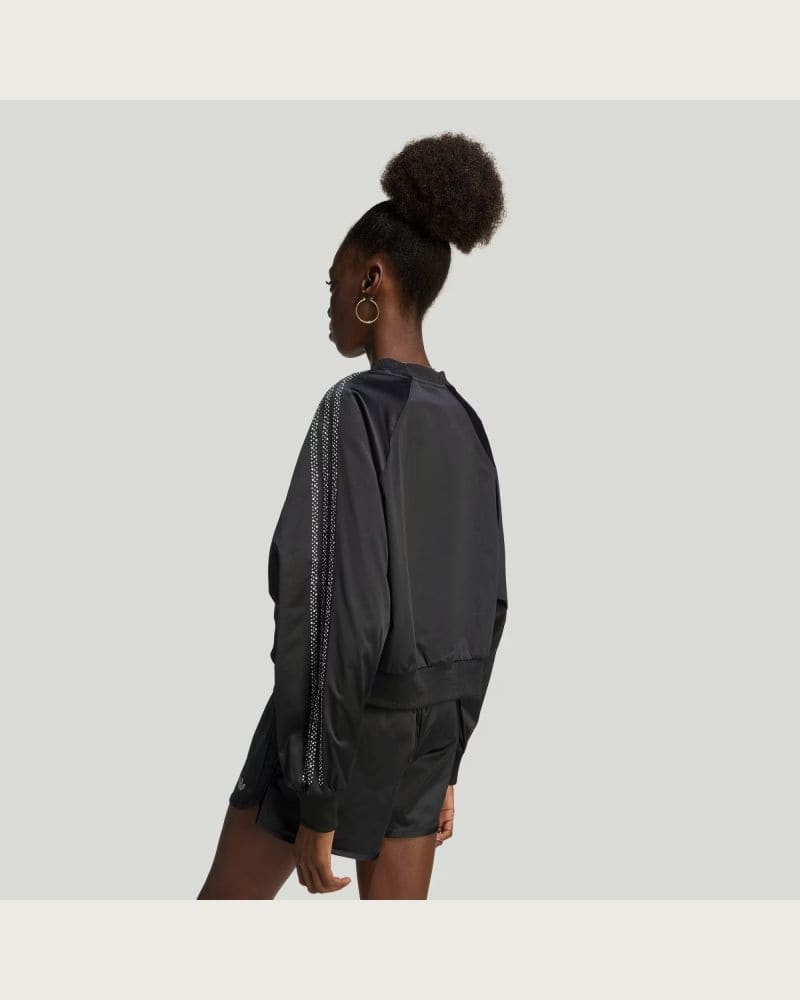 Dámska mikina ADIDAS ORIGINALS PEARL CREW BLACK – fotka 5