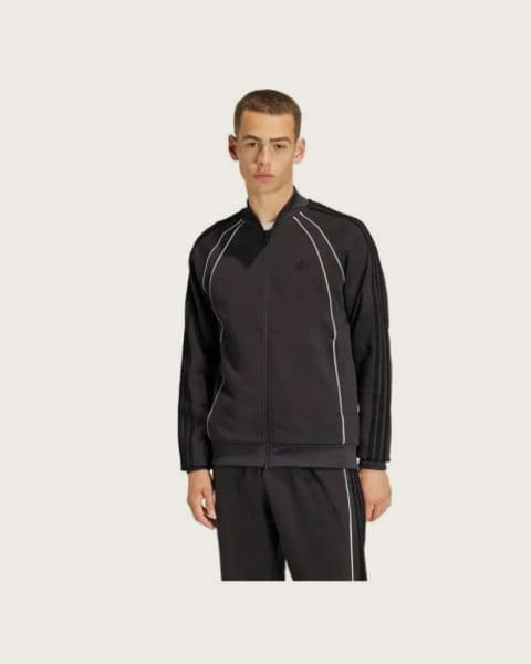 Pánska mikina so zipsom ADIDAS ORIGINALS SST 2.0 TT- UTIBLK