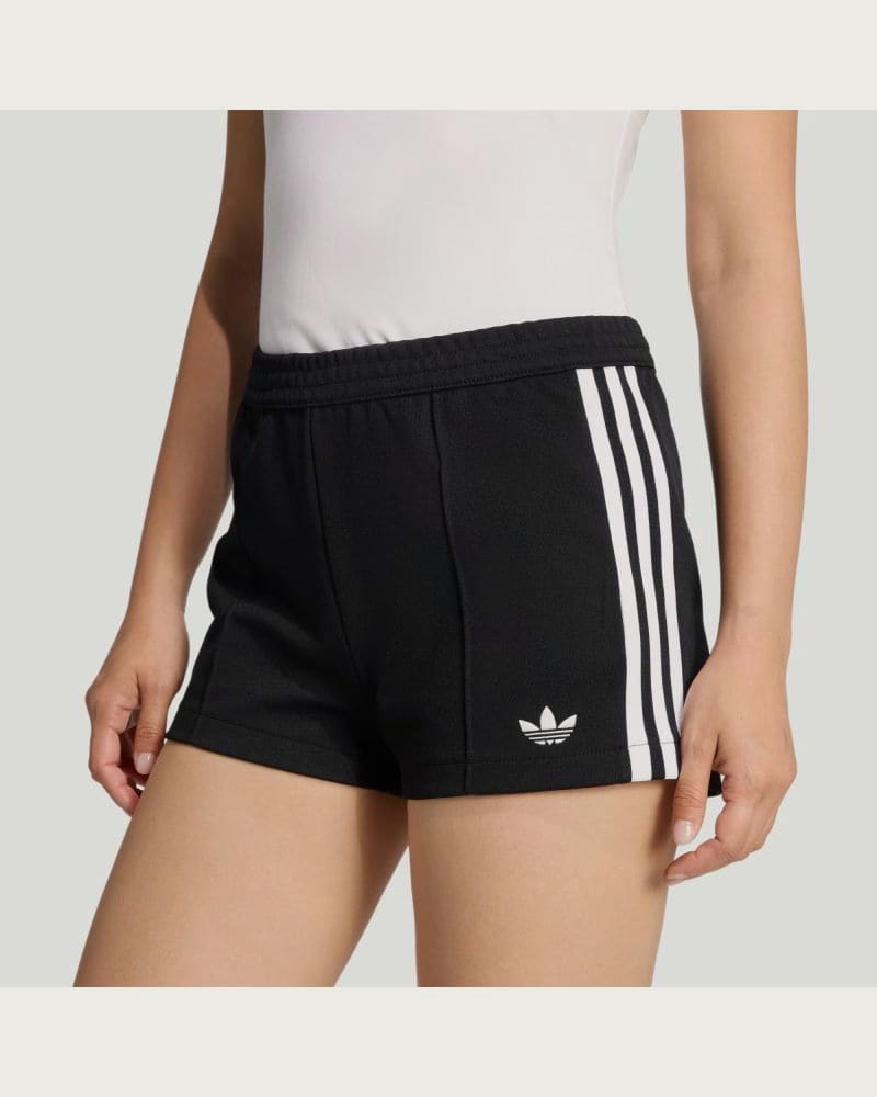 Dámske kraťasy ADIDAS ORIGINALS CLASSIC SHORTS BLACK WHITE – fotka 5