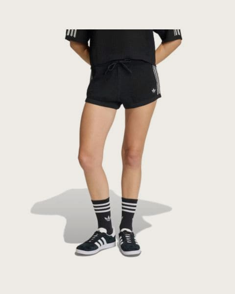 Dámske kraťasy ADIDAS ORIGINALS CROCHET SHORTS BLACK