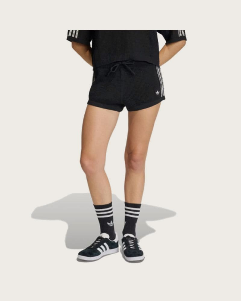 Dámske kraťasy ADIDAS ORIGINALS CROCHET SHORTS BLACK