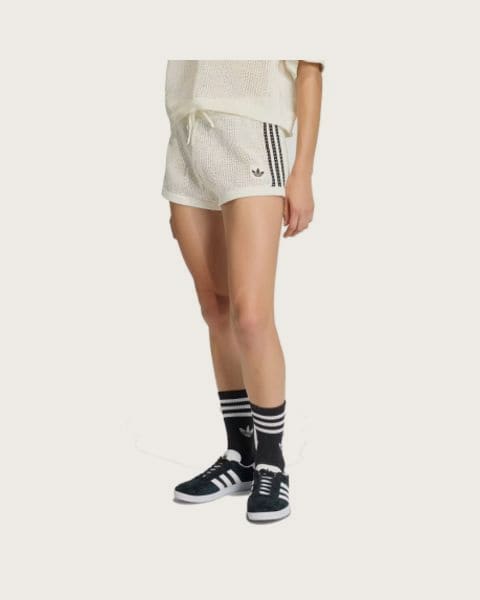 Dámske kraťasy ADIDAS ORIGINALS CROCHET SHORTS OWHITE