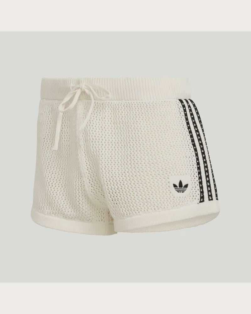 Dámske kraťasy ADIDAS ORIGINALS CROCHET SHORTS OWHITE – fotka 7
