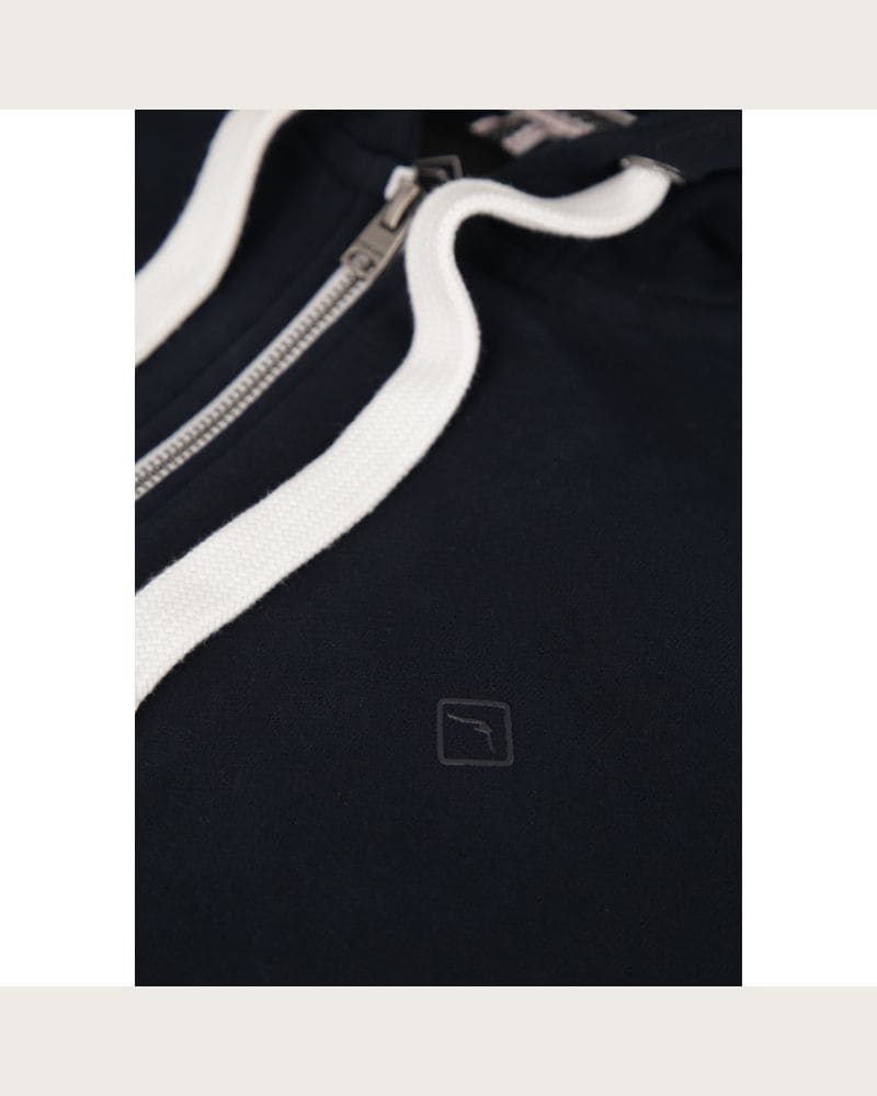 Pánska zateplená mikina so zipsom VOLCANO B-STAR-600-NAVY – fotka 5