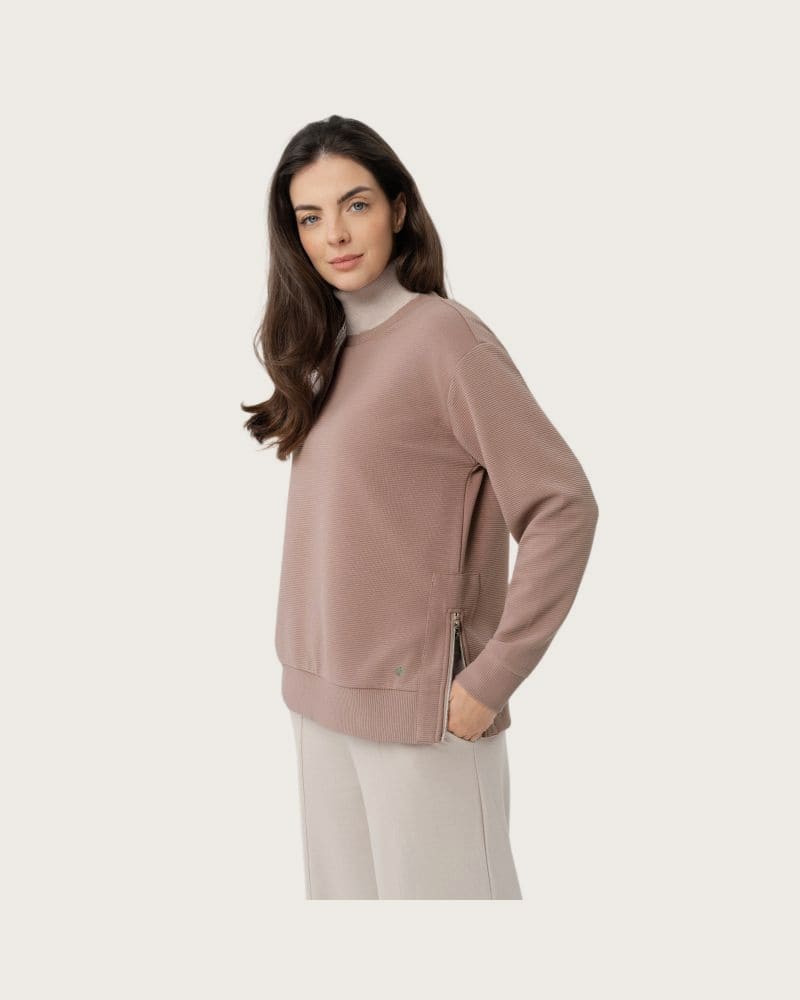 Dámska mikina VOLCANO B-ARI-401-PINK – fotka 2