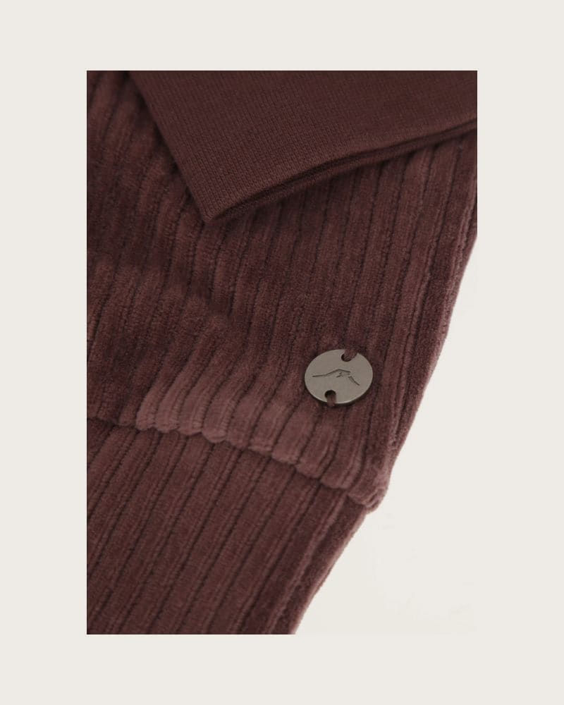 Dámska mikina VOLCANO B-CAMEL 403-BURGUNDY – fotka 5