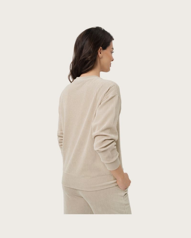 Dámska mikina VOLCANO B-CAMEL 101-CREAM – fotka 3