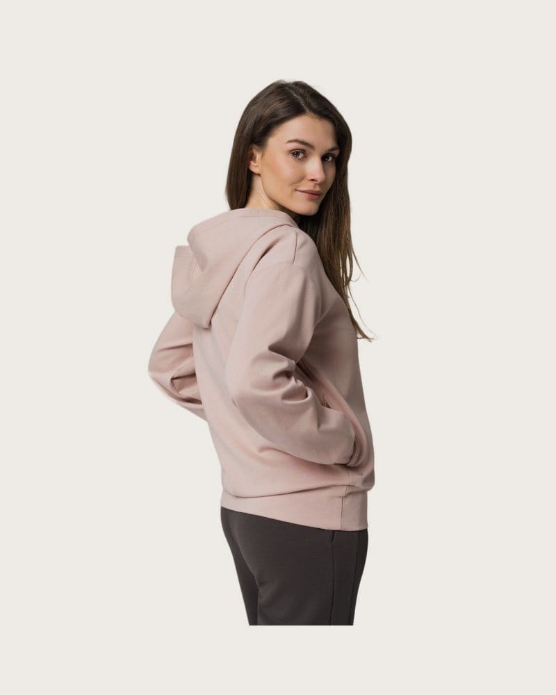 Dámska mikina so zipsom VOLCANO B-CASSI-401-PINK – fotka 6