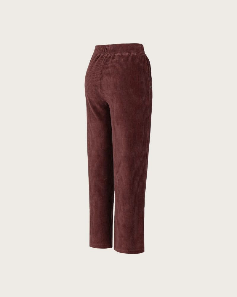 Dámske tepláky VOLCANO N-CAISY-403-BURGUNDY – fotka 5
