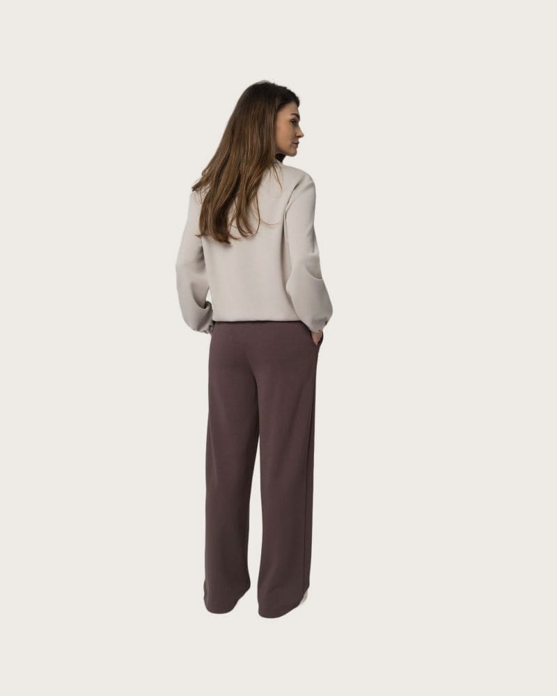 Dámske tepláky VOLCANO N-ERLA-500-BROWN – fotka 4