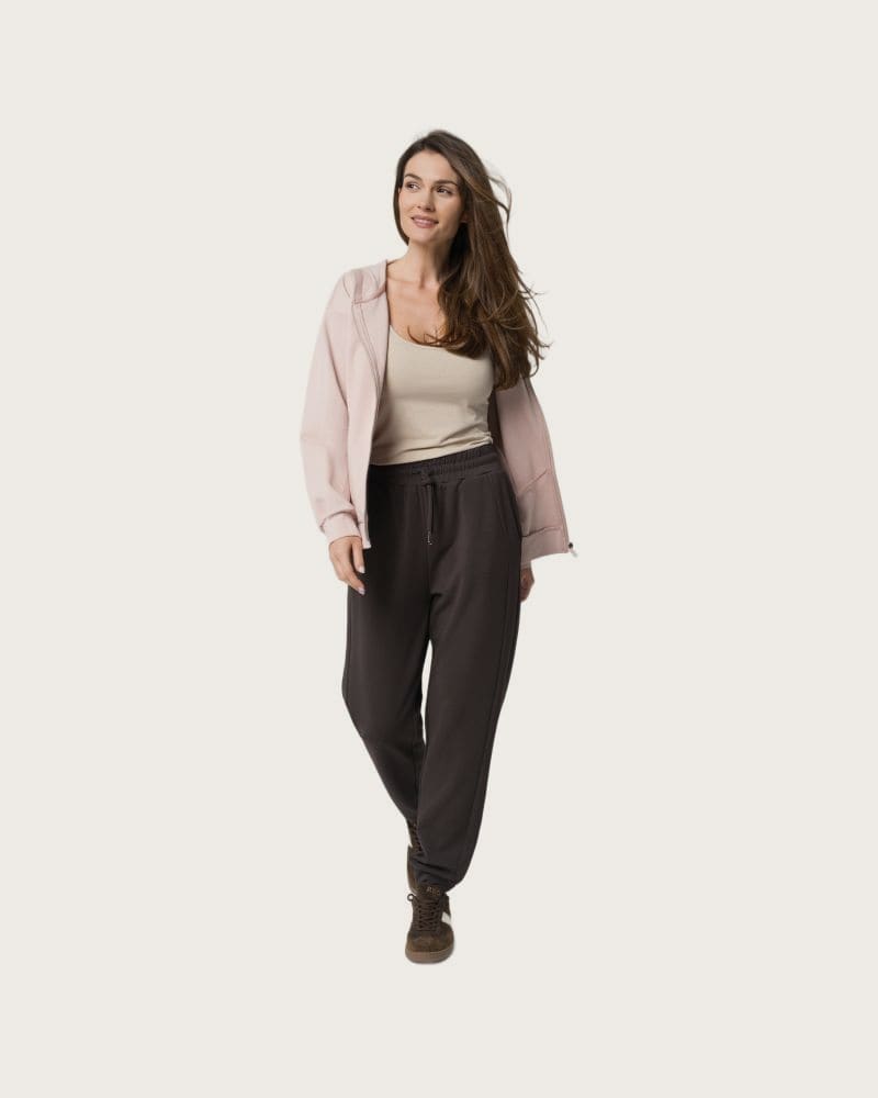 Dámske tepláky VOLCANO N-TURMERIC-500-BROWN – fotka 3