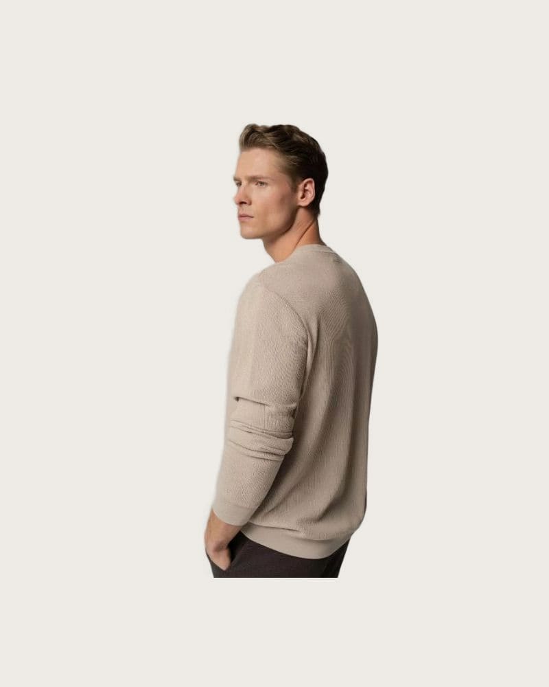 Pánska mikina VOLCANO B-TONE-102-BEIGE – fotka 2