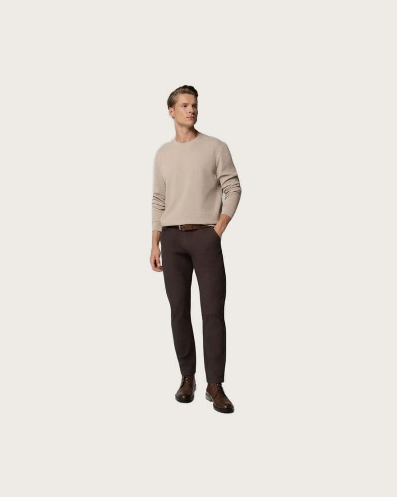 Pánska mikina VOLCANO B-TONE-102-BEIGE – fotka 3
