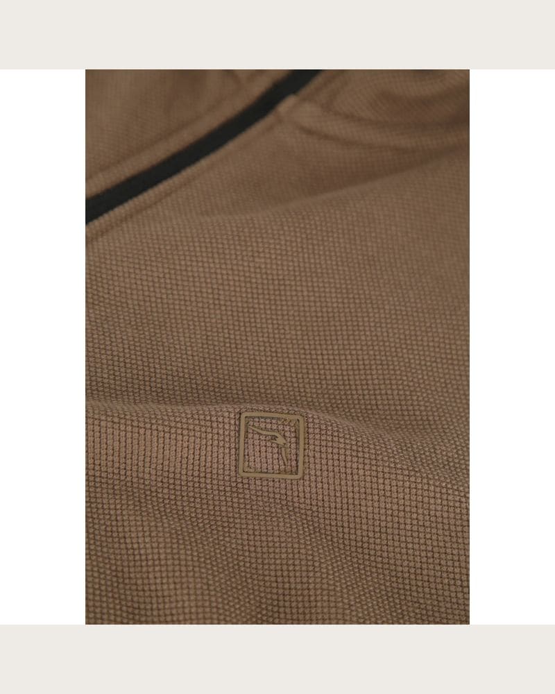 Pánska mikina so zipsom VOLCANO B-DRACO-500-BROWN – fotka 6