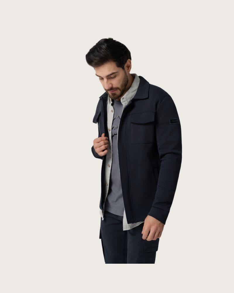 Pánska mikina VOLCANO JB-OAK-600-NAVY – fotka 2