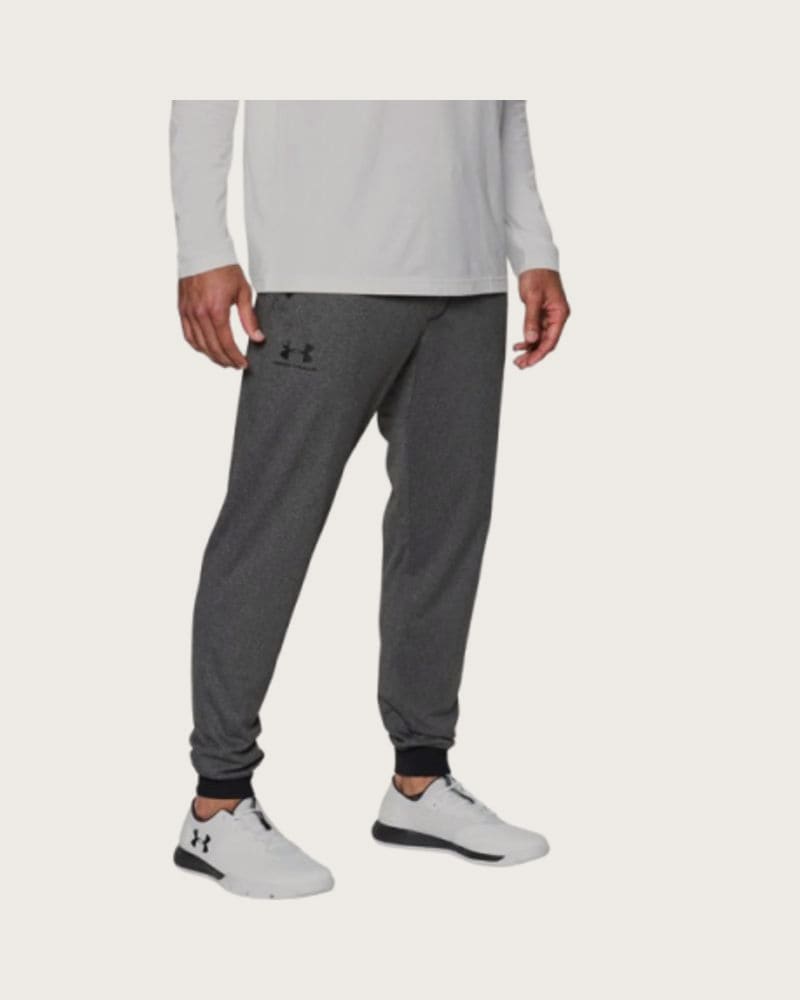 Pánske tepláky UNDER ARMOUR SPORTSTYLE TRICOT JOGGER-GRY