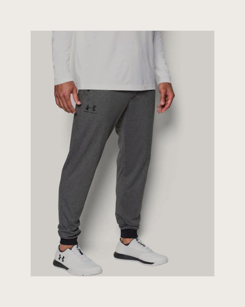 Pánske tepláky UNDER ARMOUR SPORTSTYLE TRICOT JOGGER-GRY – fotka 2