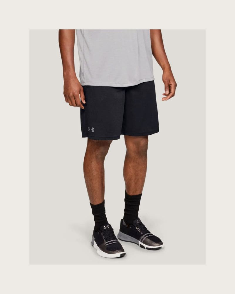 Pánske tréningové kraťasy UNDER ARMOUR UA Tech Mesh Short-BLK – fotka 2