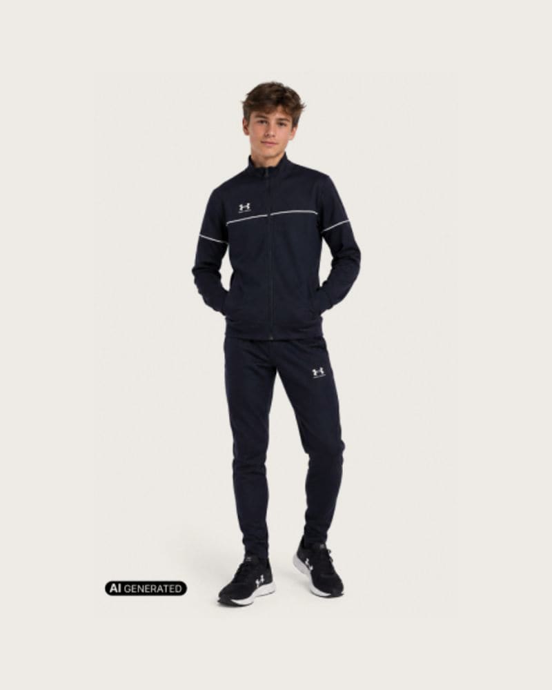 Detská tepláková súprava UNDER ARMOUR UA B Challenger Tracksuit-BLU