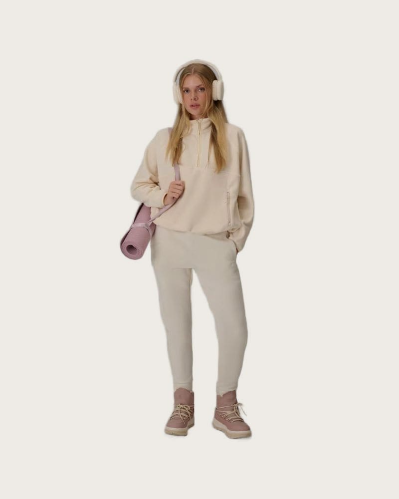 Dámske tepláky 4F TROUSERS CAS F1923-11S-OFF WHITE – fotka 2