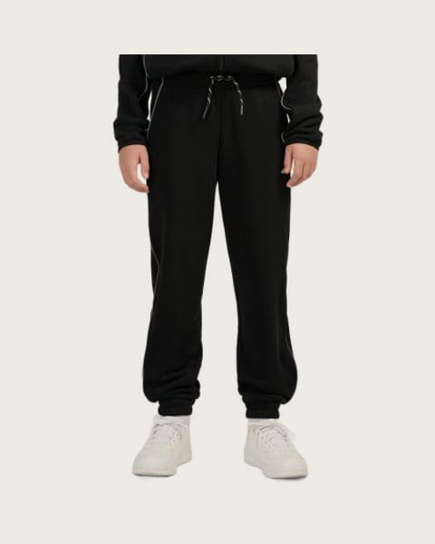 Chlapčenské tepláky 4F JUNIOR TROUSERS FNK M1402-20S-DEEP BLACK