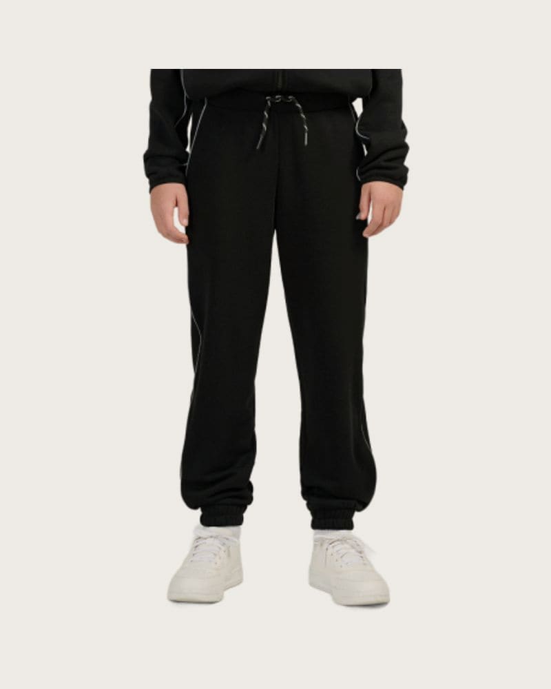 Chlapčenské tepláky 4F JUNIOR TROUSERS FNK M1402-20S-DEEP BLACK