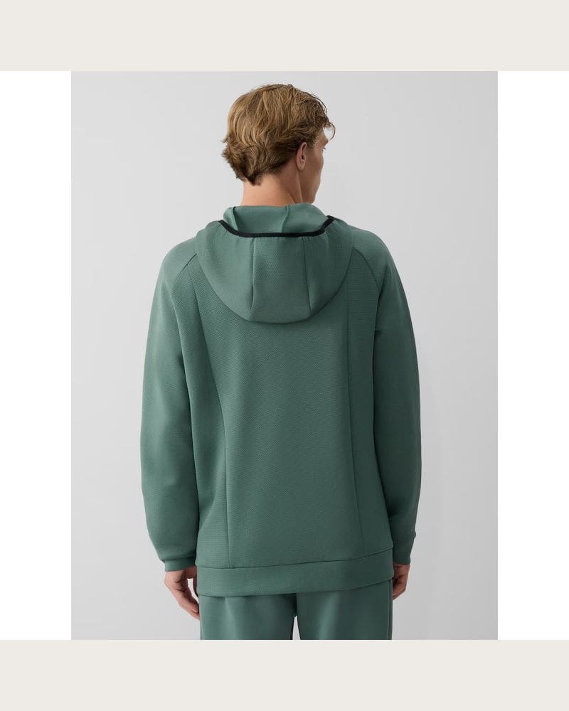 Pánska tréningová mikina so zipsom 4F SWEATSHIRT FNK M0893-42S-LIGHT GREEN – fotka 6