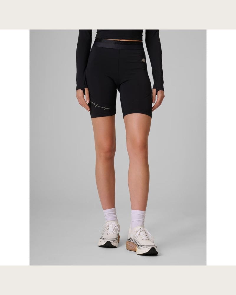 Dámske tréningové kraťasy 4F SHORT TIGHTS FNK F122-20S-DEEP BLACK – fotka 2