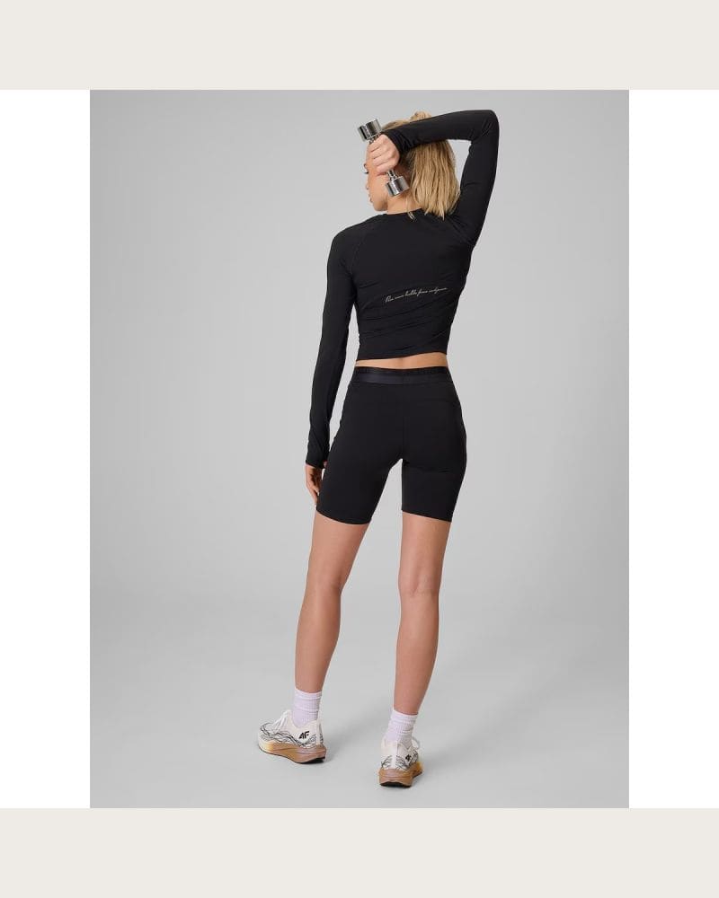 Dámske tréningové kraťasy 4F SHORT TIGHTS FNK F122-20S-DEEP BLACK – fotka 6