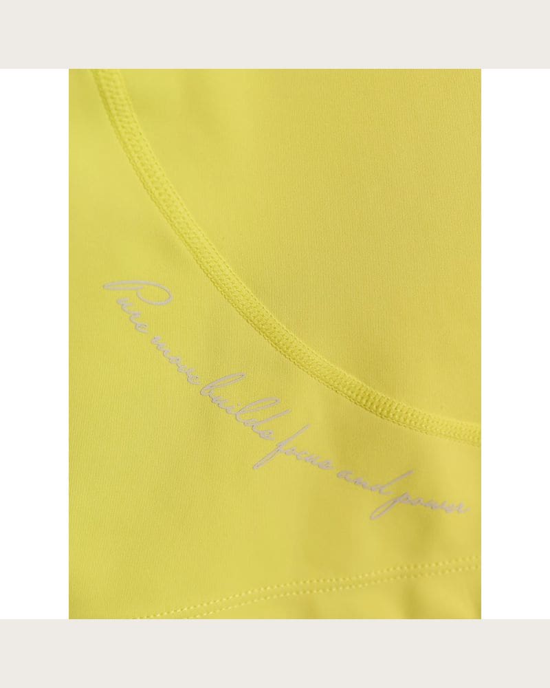 Dámske tréningové kraťasy 4F SHORT TIGHTS FNK F122-71S-YELLOW – fotka 8