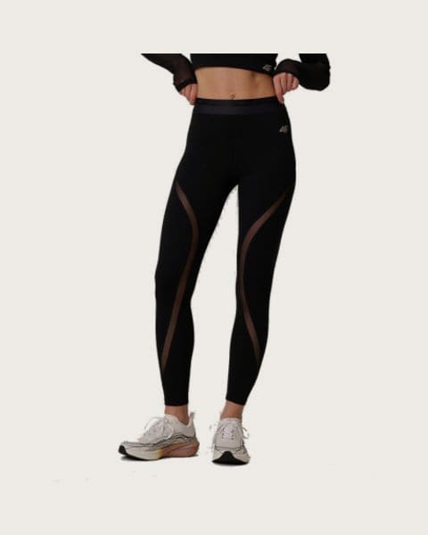 Dámske legíny 4F TIGHTS FNK F475-20S-DEEP BLACK