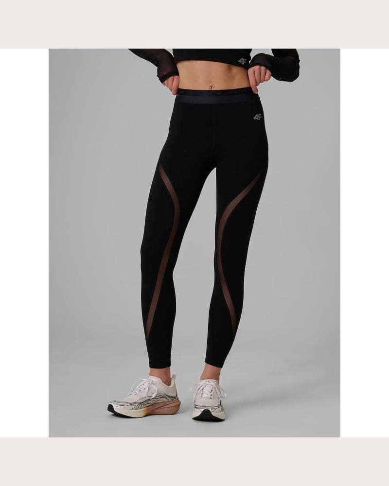 Dámske legíny 4F TIGHTS FNK F475-20S-DEEP BLACK – fotka 2