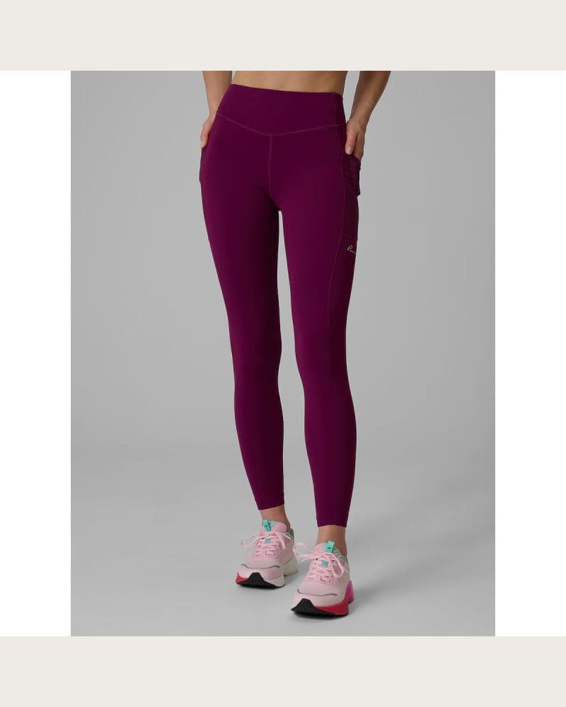 Dámske legíny 4F TIGHTS FNK F476-50S-DARK VIOLET – fotka 2
