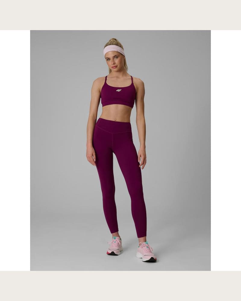 Dámske legíny 4F TIGHTS FNK F476-50S-DARK VIOLET – fotka 3