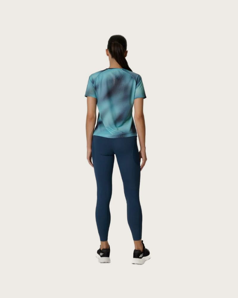 Dámske bežecké zateplené legíny 4F TIGHTS FNK F474-31S-NAVY – fotka 5