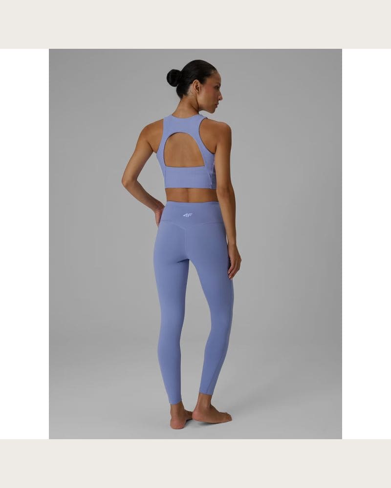 Dámske legíny 4F TIGHTS FNK F480-34S-LIGHT BLUE – fotka 5