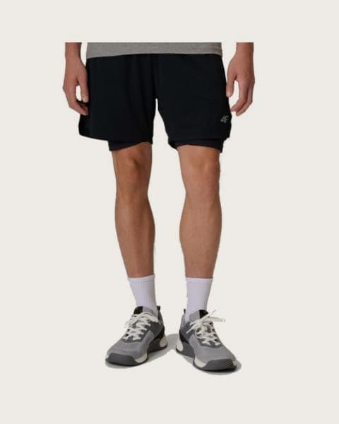 Pánske tréningové kraťasy 4F SHORTS FNK M1738-20S-DEEP BLACK