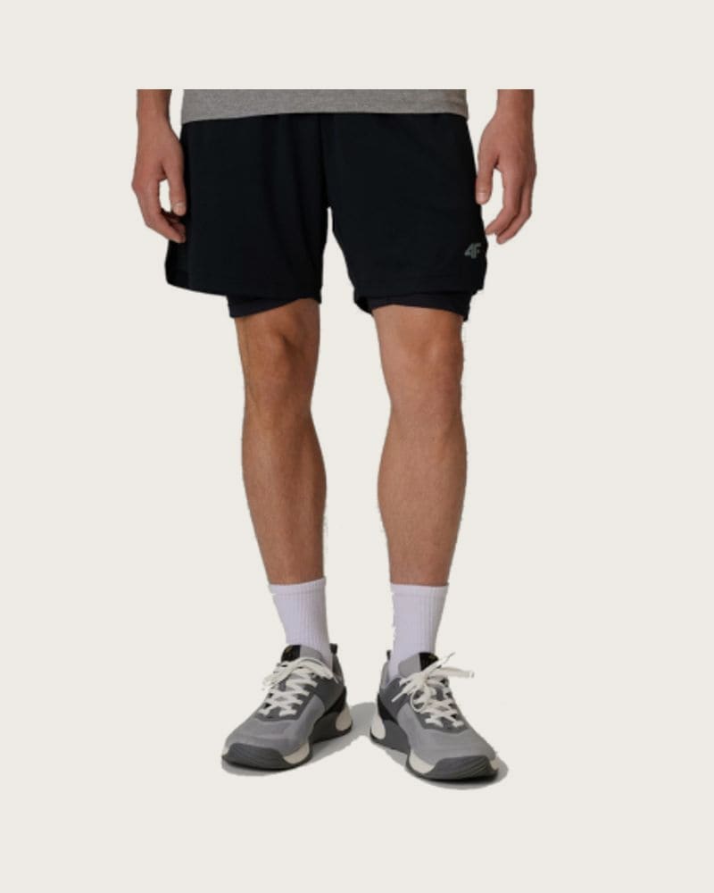 Pánske tréningové kraťasy 4F SHORTS FNK M1738-20S-DEEP BLACK