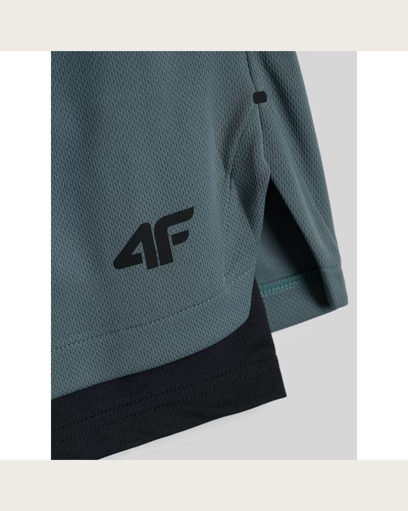 Pánske tréningové kraťasy 4F SHORTS FNK M1738-42S-LIGHT GREEN – fotka 7