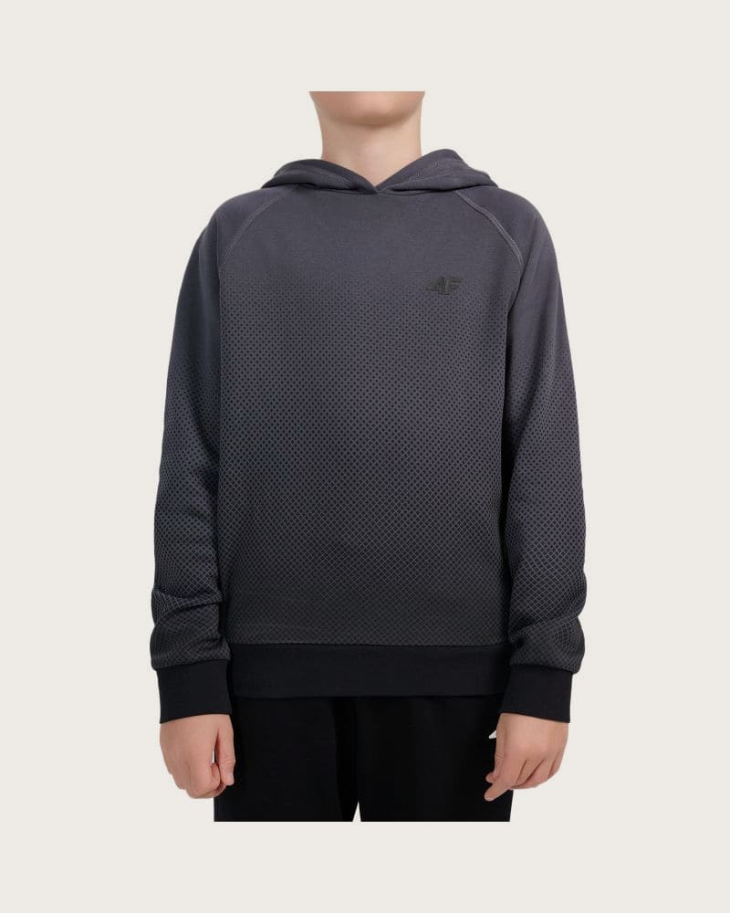 Chlapčenská mikina s kapucňou 4F JUNIOR SWEATSHIRT M2687-95A-MULTICOLOUR 5 ALLOVER – fotka 2