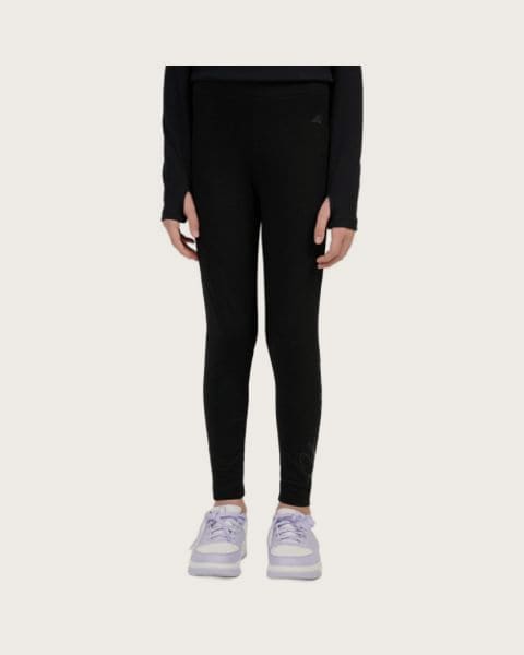 Dievčenské legíny 4F JUNIOR TIGHTS CAS F313-20S-DEEP BLACK