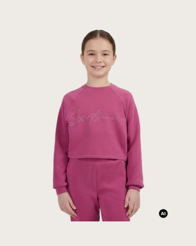 Dievčenská mikina 4F JUNIOR SWEATSHIRT F2705-51S-VIOLET