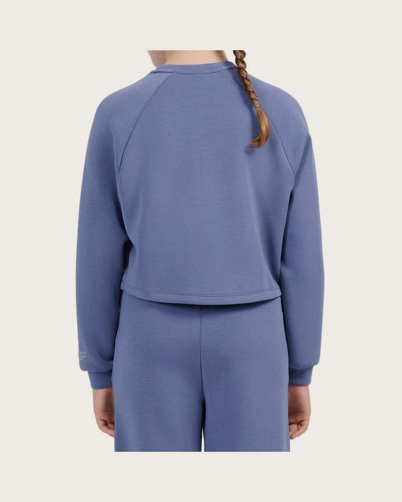 Dievčenská mikina 4F JUNIOR SWEATSHIRT F2705-32S-DENIM – fotka 3